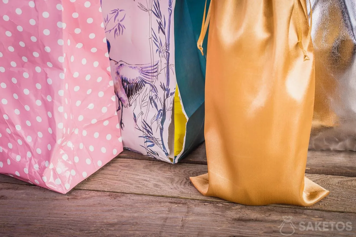 Les sacs en tissu ont toujours l'air soignés et élégants