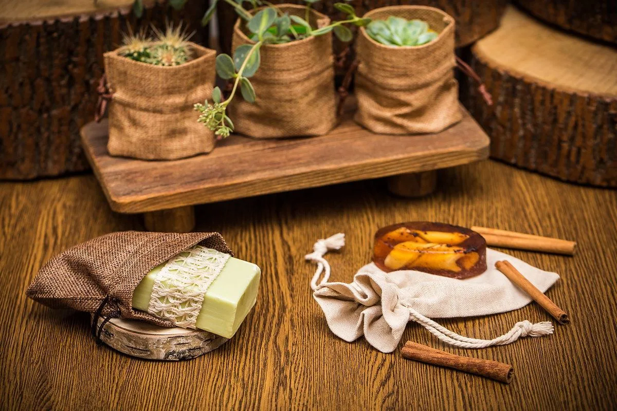 Les sachets écolos pour le savon fait main