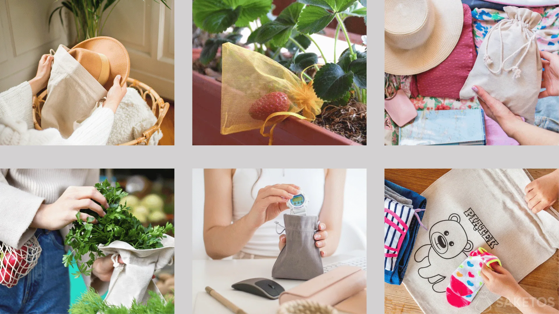 Inspirez vos clients à réutiliser les sachets