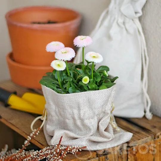 Sac de rempotage en lin