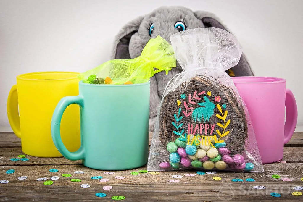 sac pour cadeaux de Pâques - Joyeuses Pâques