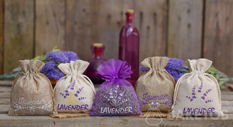 Sachets De Lavande Vides 8x10 Cm - Lot De 12 Pochettes En Tissu à Cordon - Pour Bijoux, Fleurs Séchées, Cadeaux