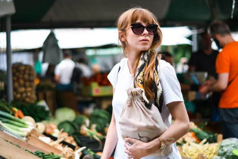 Emportez vos sacs de légumes pour faire vos courses !