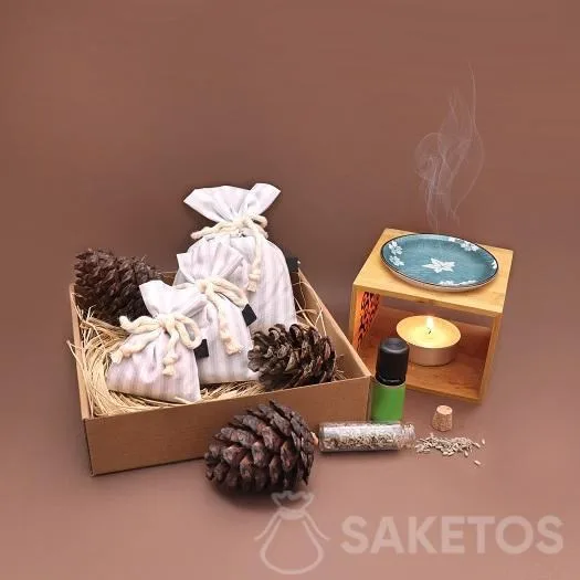 Ensemble de sacs pour le spa à domicile