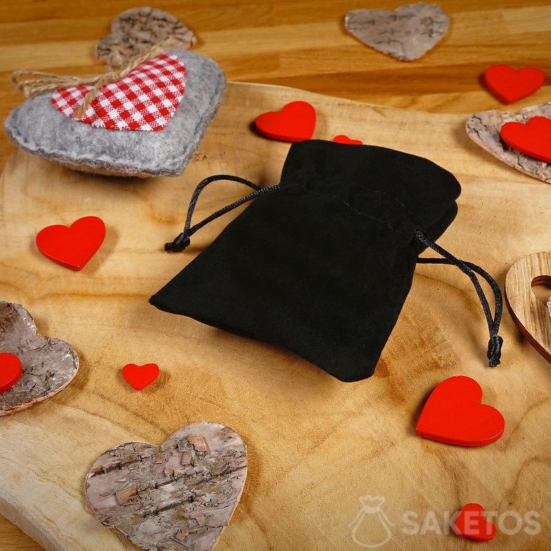 Sac à bijoux en tissu