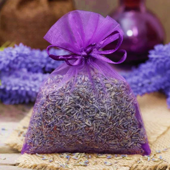 Sachets en tissu pour lavande et herbes séchées – emballage pour producteurs et plantations