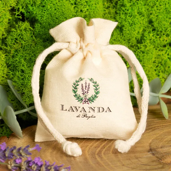 Sachet parfumé en coton avec impression – emballage personnalisé pour entreprises