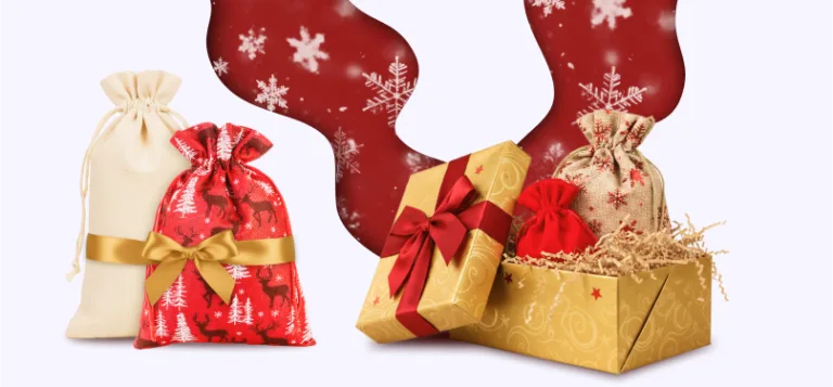 Sacs cadeaux de Noël